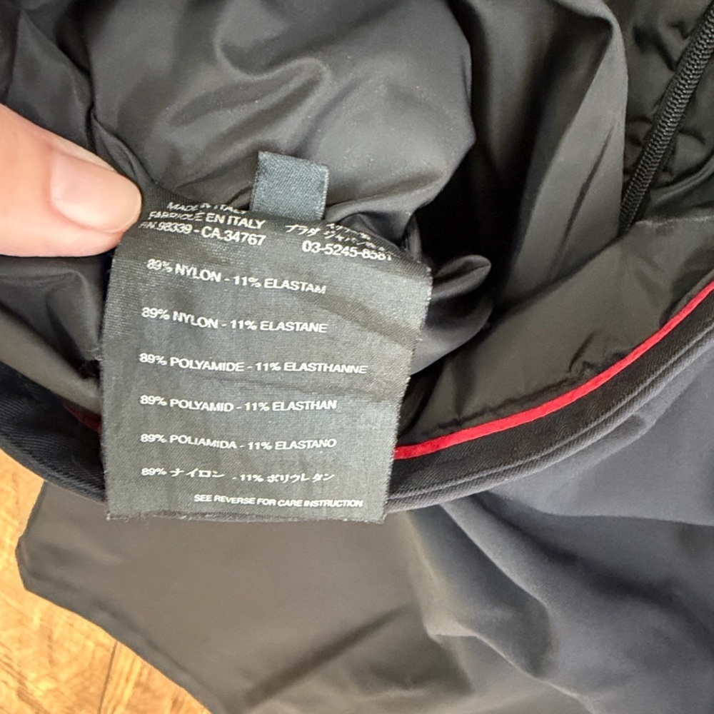 Prada Black Nylon Pencil Skirt 38 Italian XS - Picture 13 of 14